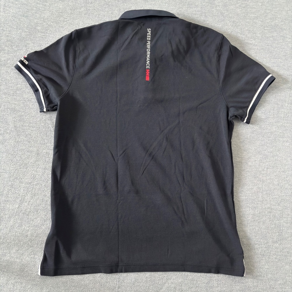 Helly Hansen Hydropower Polo Shirt Men XL Black North Shore 57 Speed Performance - Picture 8 of 11